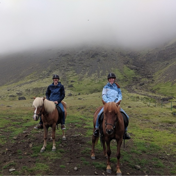 Blue color block Northface jacket size XS - Picture 8 of 8